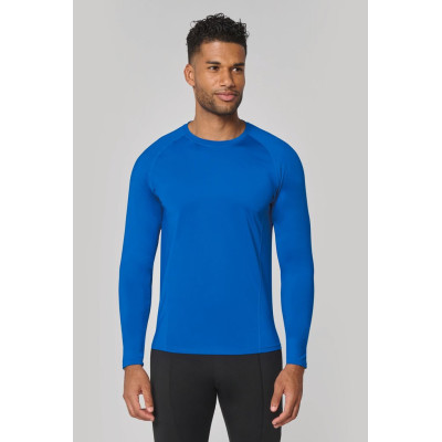 Adults' long-sleeved base layer sports T-shirt